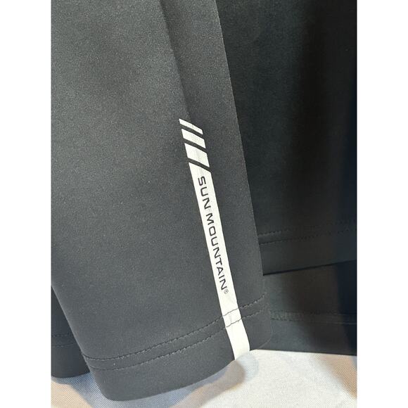 Sun Mountain Men's Golf 1/4 Zip Thermal Wear Pullover Med Charcoal Gray - Picture 3 of 6